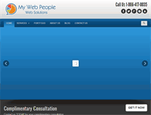 Tablet Screenshot of mywebpeople.net